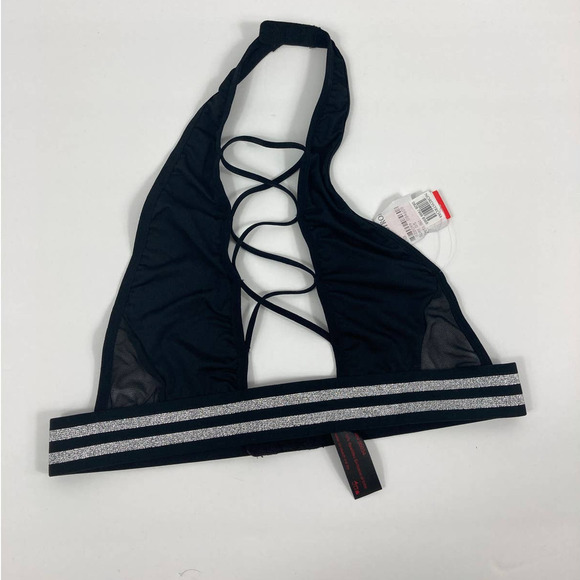 NWT Hauty Hyperspeed Strappy Sexy Halter Bralette - Picture 3 of 8